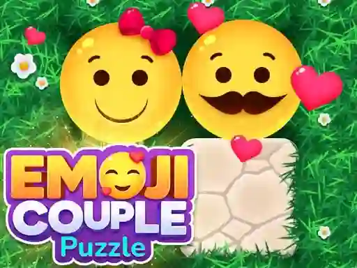 Igra Emoji Couple Puzzle online