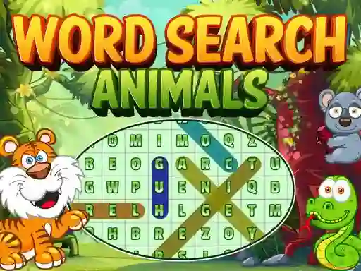 Igra Word Search Animals online