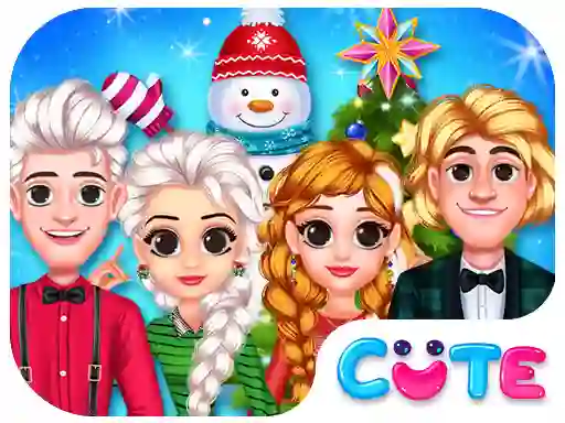 Igra Frozen Princess Christmas Celebration online