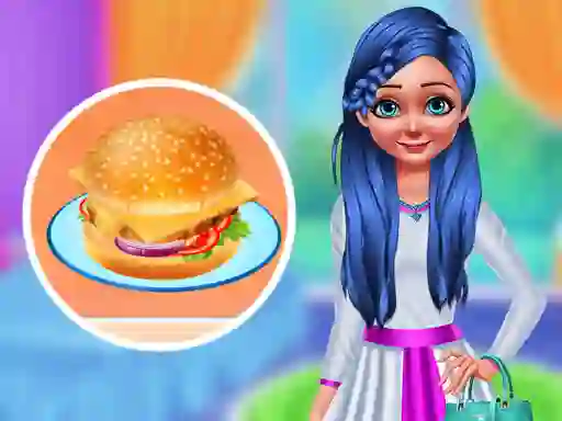 Igra Making Homemade Veg Burger online
