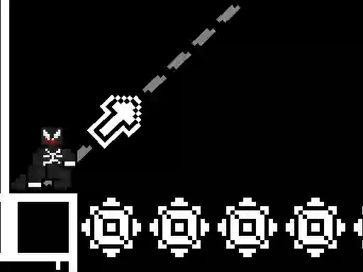 Igra 8bit Black Ropeman online