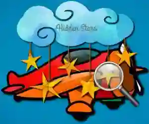 Igra Airplains Hidden Stars online