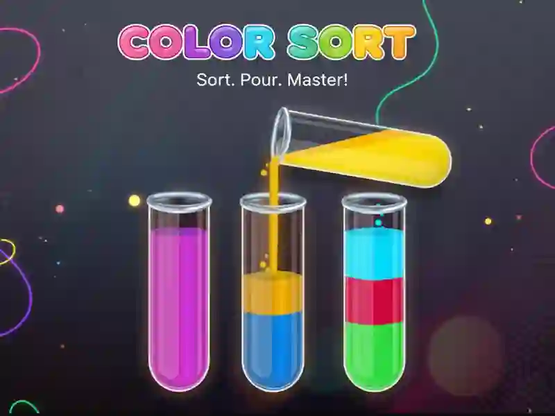 Igra Color Sort online