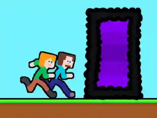 Igra Steveman and Alexwoman: Easter Egg online