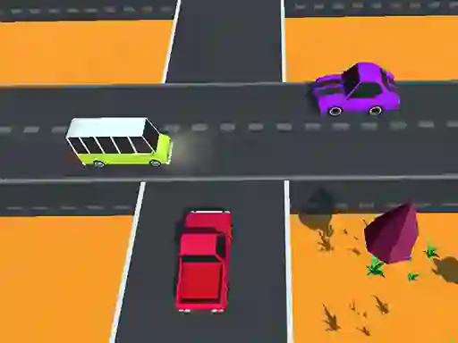 Igra Highway Cross Crazzy Traffic online