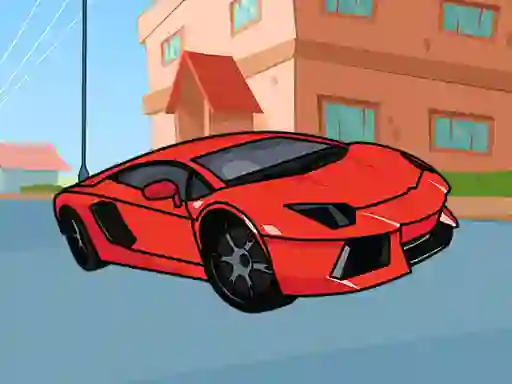 Igra Lamborghini Coloring Book online
