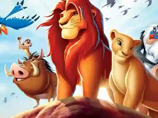 Igra Lion king Slide online