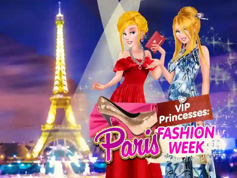 Igra VIP Princesses: Paris Fashion Week online