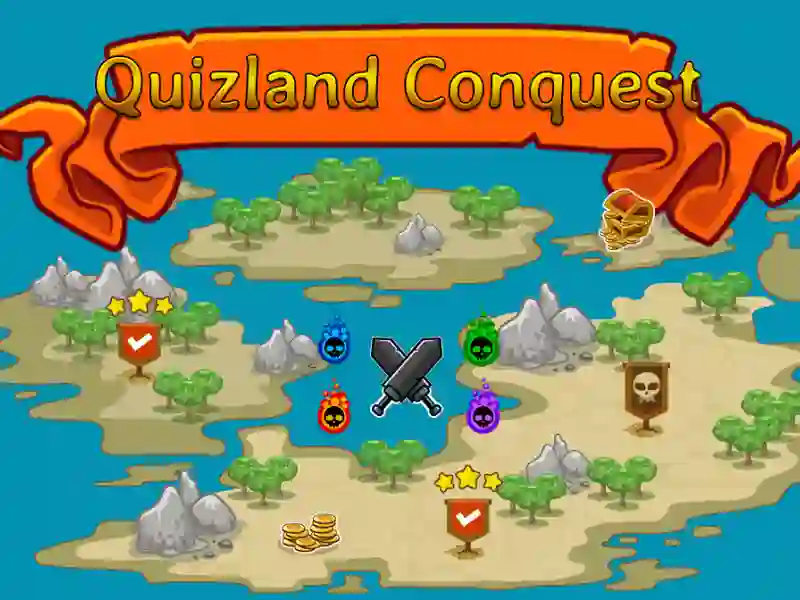 Igra Quizland Conquest online