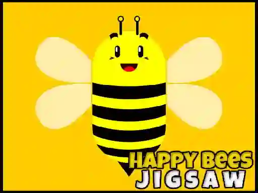 Igra Happy Bees Jigsaw online