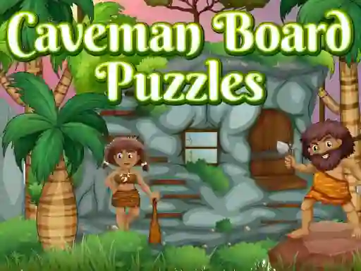 Igra Caveman Board Puzzles online