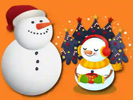 Igra Gravity Snowman Christmas online