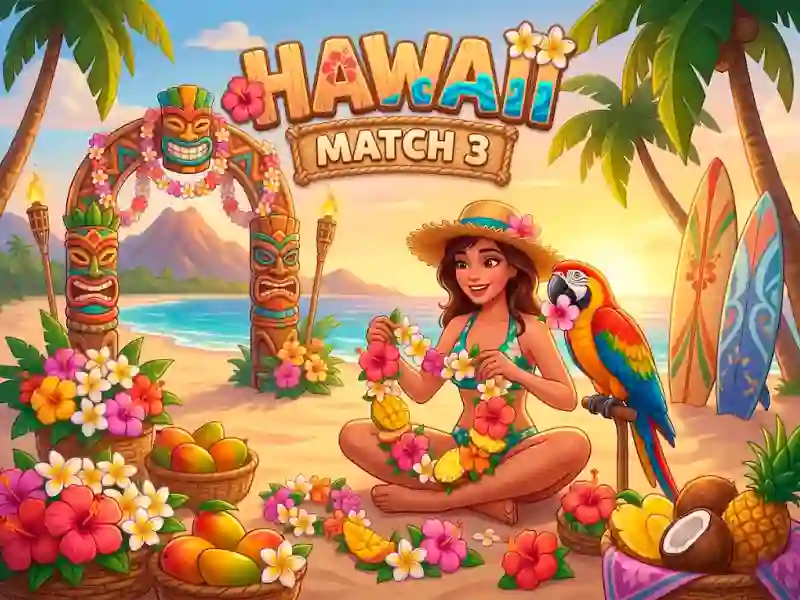 Igra Hawaii Match 3 online