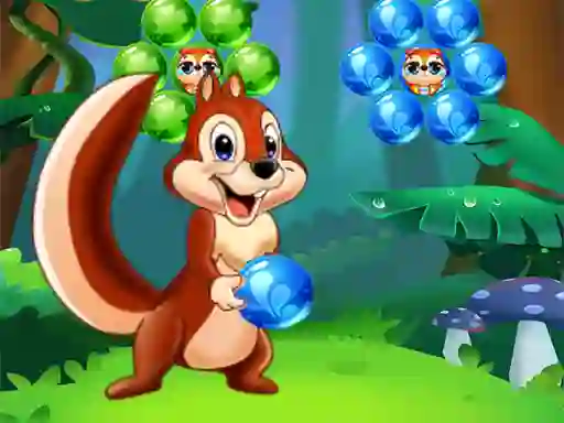 Igra Bubbles Shooter Squirrel online