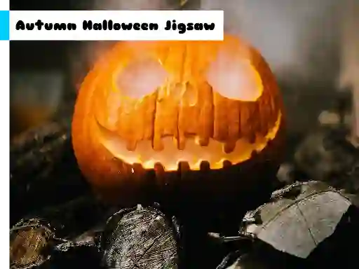 Igra Autumn Halloween Jigsaw online