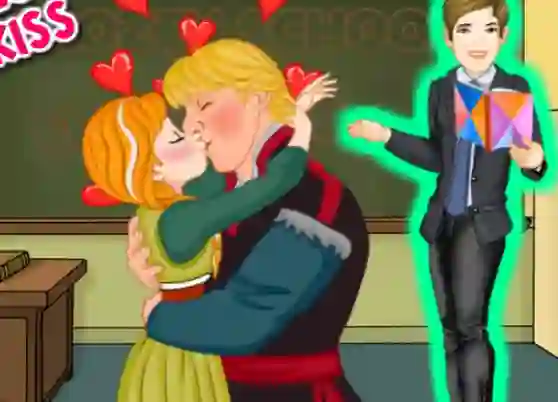 Igra Ice Princess School Kiss online