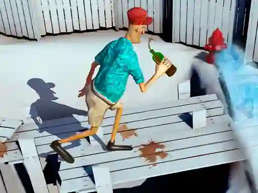 Igra Drunk Man 3D online