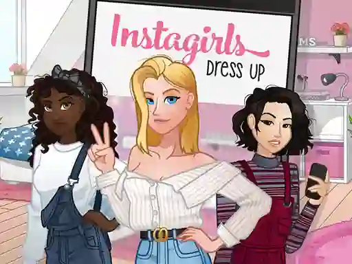 Igra Instagirls Dress Up online