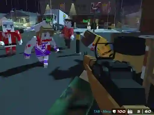 Igra GunGame 24 Pixel online