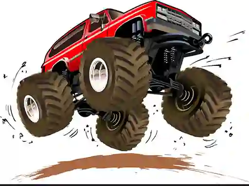 Igra Monster Trucks Memory online