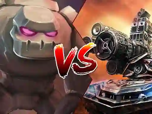 Igra Tank vs Golems online