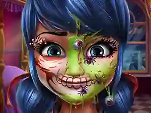 Igra Dotted Girl Halloween Makeup online