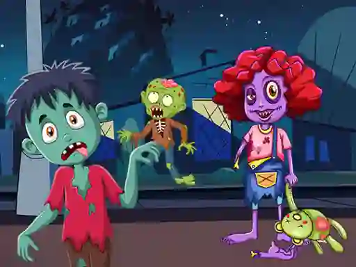 Igra Zombie Fun Jigsaw online