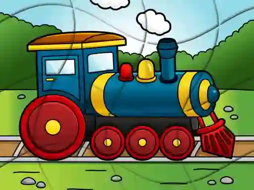 Igra Transport Wavy Jigsaw online