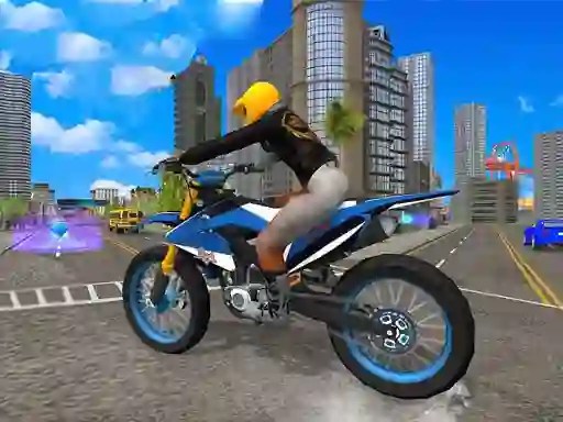 Igra City Bike Stunt Racing online