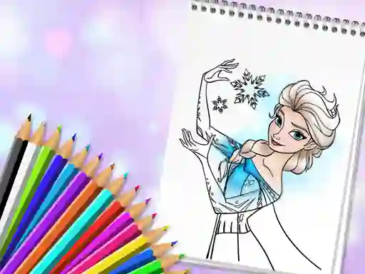 Igra Amazing Princess Coloring Book online