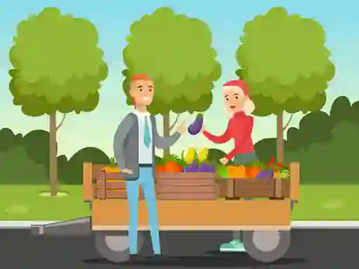Igra Selling Trucks Match 3 online