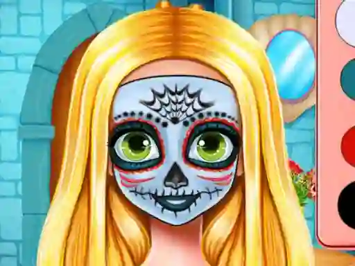 Igra Sister's Halloween Face Paint online