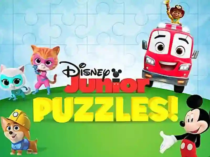 Igra Disney Junior Puzzles online