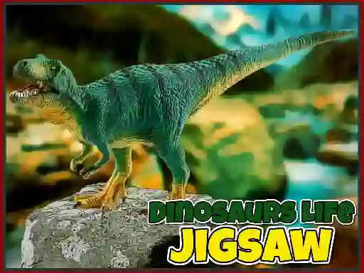 Igra Dinosaurs Life Jigsaw online