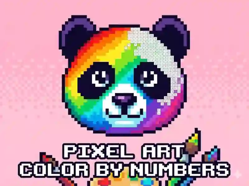 Igra Pixel Art - Color by Numbers online