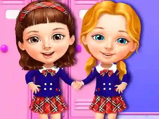 Igra Sweet Baby Girl Cleanup Messy School online