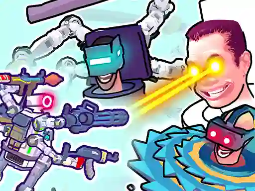Igra Agent Walker vs Skibidi Toilets online