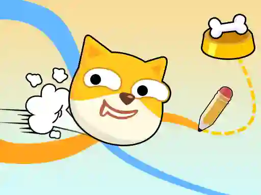 Igra Doge Rush Draw Home Puzzle online