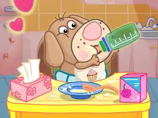 Igra Hippo Baby Care Game online