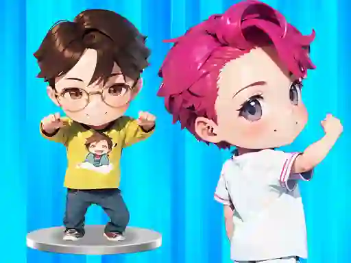 Igra BTS Chibi Claw Machine online