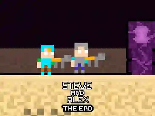 Igra Steve and Alex TheEnd online