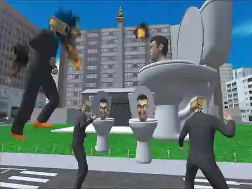 Igra Skibidi Toilet Rage online