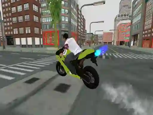Igra Heavy Bikes City Parking Game 3D online