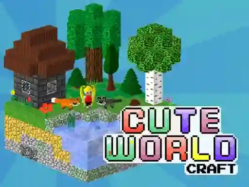 Igra Cute World Craft online