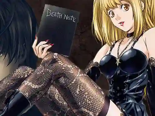 Igra Death Note Anime Jigsaw Puzzle Collection online