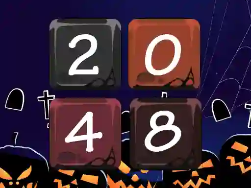 Igra Halloween 2048 online