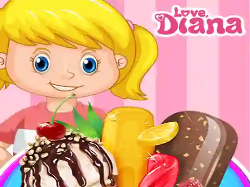 Igra Ice Cream love Diana online