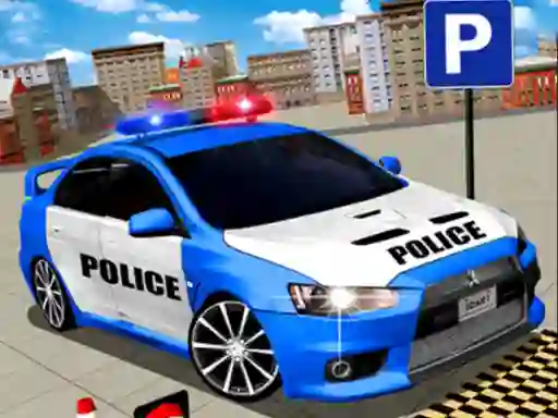 Igra Modern Police Car Parking 3D online