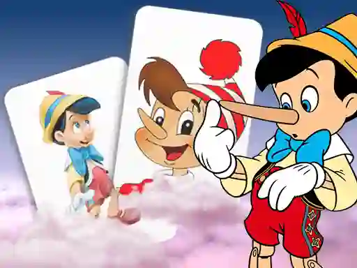 Igra Pinocchio Memory card Match online