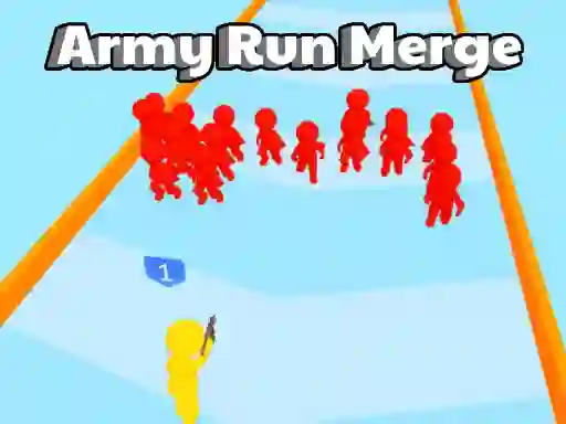 Igra Army Run Merge online